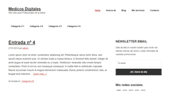 Desktop Screenshot of medicosdigitales.com