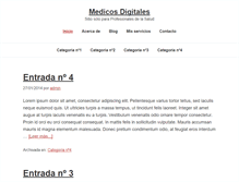 Tablet Screenshot of medicosdigitales.com